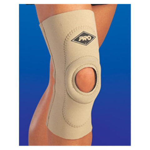Pro Orthopedic Devices Sleeve Stabilizer/Support Adult Knee Neoprene Beige Or Black Size X-Small Each - 115-0-0
