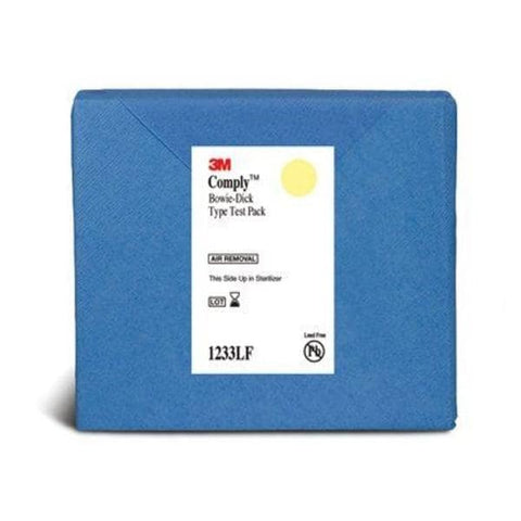 3M Medical Products Indicator Comply Bowie Dick Test Pack For Sterilization Each, 30 Each/CA - 1233LF