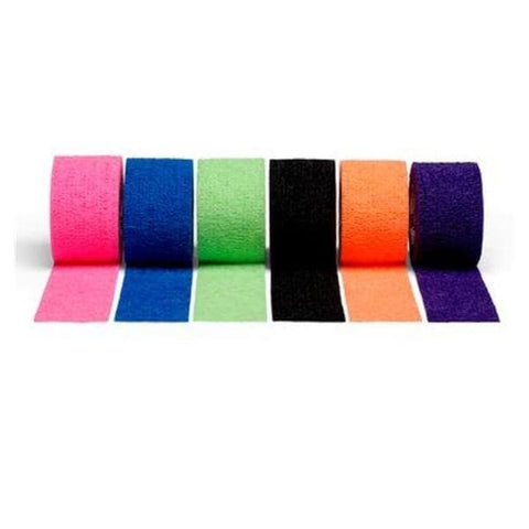 3M Medical Products Bandage Coban Wrap Elastic 1.5"x5yd LF Non-Sterile Bright Pack 48/Ca - 20815C
