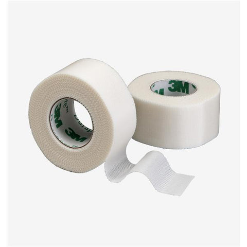 3M Medical Products Tape Surgical Durapore Silk 1"x10yd Adhesive White 12/Bx, 10 BX/CA - 1538-1