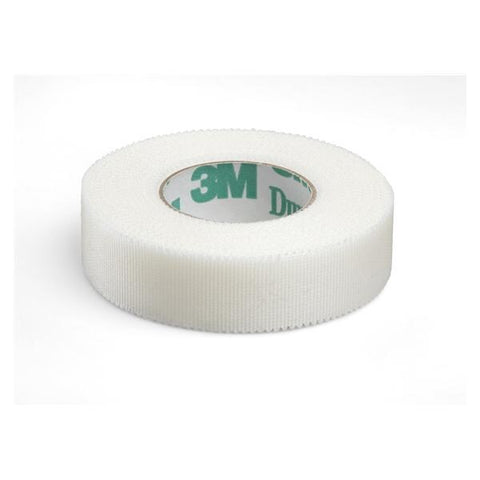3M Medical Products Tape Surgical Durapore Silk .5"x10yd Adhesive White 24rl/Bx, 10 BX/CA - 1538-0