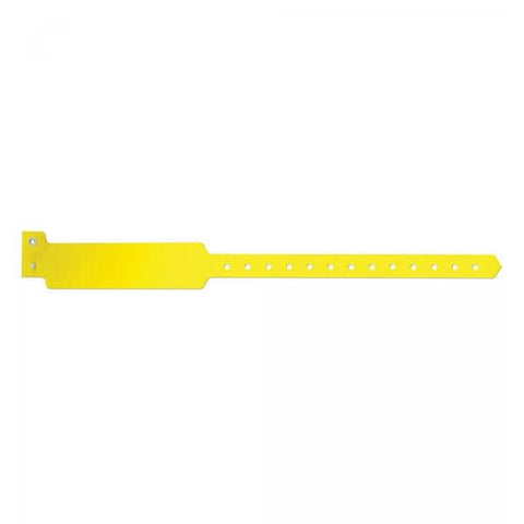 Precision Dynamics Corp. Wristband Identification Polyester Yellow Adult 500/Box - 5050-14-PDM