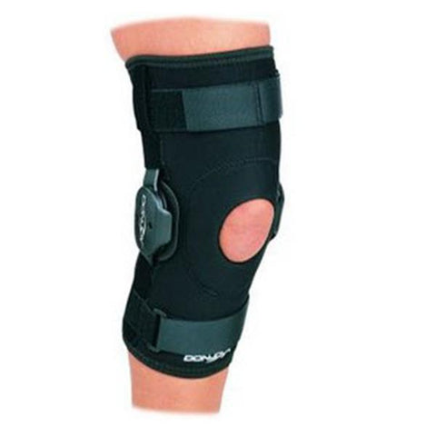 DJO, Inc Brace Sleeve Economy Adult Knee Drytex Black Size Large Universal Each - 11-0556-4