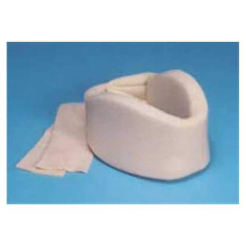 Hermell Products Collar Cervical Polyurethane Foam White Size Medium Each - CC4732