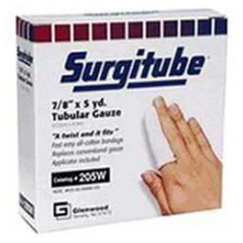 Integra LifeSciences Corp Bandage Surgitube .88"x5yd Gauze Cotton Size 2 White LF Non-Sterile Rl, 12 RL/CA - GL205W