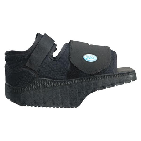 Darco International Inc Shoe Healing OrthoWedge Foam/Mesh Black Men 8.5-10/Women 10.5-13 Size Medium Each - OQ2B