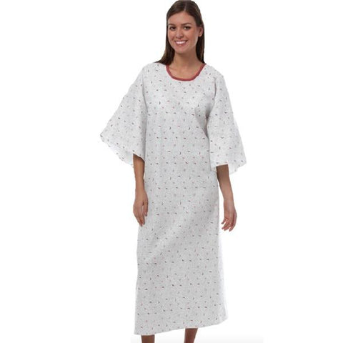 Fashion Seal Gown Patient Polyester / Cotton Sheeting Large 51 in Unisex Grnt Fsl Adlt Each - 771