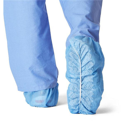 Medline Industries Inc Cover Shoe Polypropylene Size Regular / Large Blue 100/Bx, 3 BX/CA - CRI2002