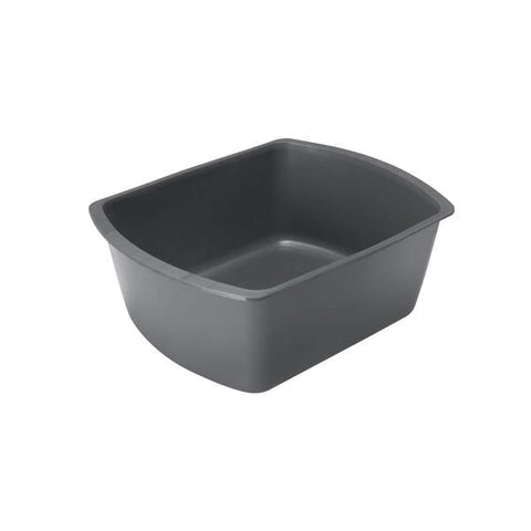 Medline Industries Inc Basin Wash 6qt Plastic 4-1/2x9-1/4x11-3/4" Graphite 50/Ca - DYND80347
