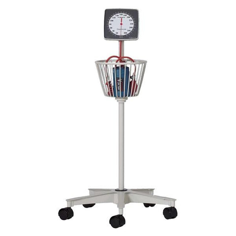 W A Baum Co Inc Sphygmomanometer Aneroid Calibrated V-Lok Adult Arm Dial Display White/Blue Eachch - 1150NL
