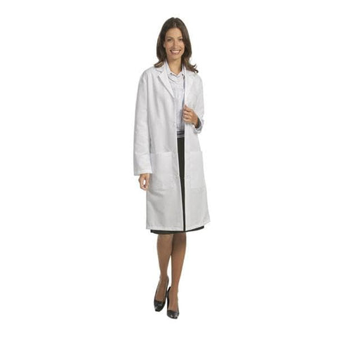 Fashion Seal Lab Coat 80% Polyester / 20% Cotton Unisex White Medium 41 in Each - 3492-M