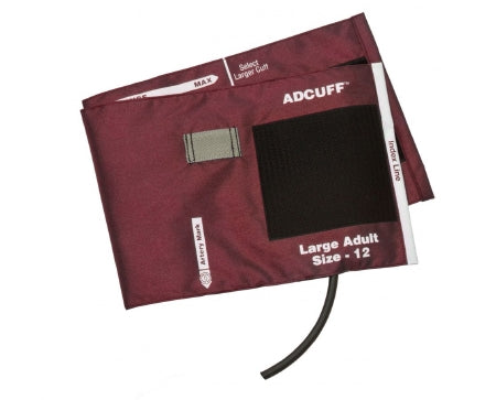 ADC American Diagnostic Corp Adcuff Blood Pressure Cuff, 1 Tube Bladder Adult Large 13.3 - 19.6 cm Nylon