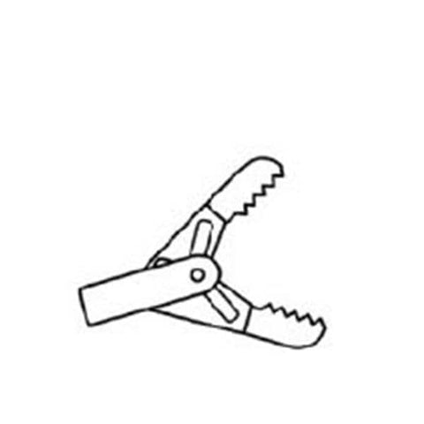 Conmed Corporation Forcep Biopsy Hot Precisor 230cm Alligator Cup/2.3mm Red Coated Disposable 10/Bx - 854