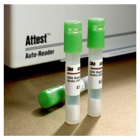 3M Medical Products Indicator Biological 3Mâ„¢ Attest Steam / Ethylene Oxide Gas Ampule 4 Hour 2x25/Ca - 1298