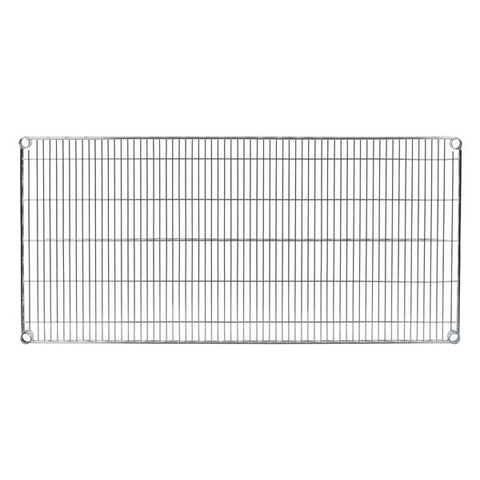 Intermetro Industries Shelf Storage Super Erecta 24x60" Chrome Wire Eachch - 2460NC