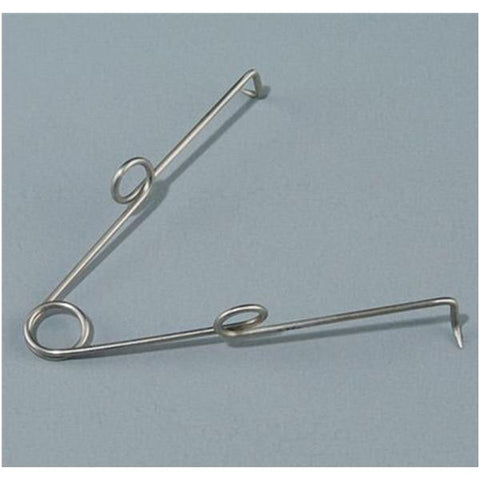Sklar Instruments Retractor Wire Retaining 3-1/4" Small 1x1 Sharp Prong Stainless Steel Each - 22-8834