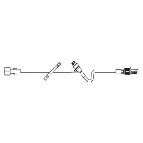 Baxter Healthcare IV Extension Set 44 M LL Adptr/Clr Primary Infusion Spike 48/Ca - 2C8610
