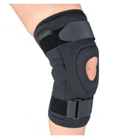 Ossur America Support Form Fit Knee 1/8" Neoprene Black Size Large Each - Royce Medical - 302157BLK