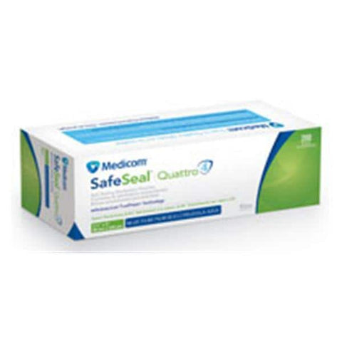 Medicom Pouch Sterilization SafeSeal Quattro 12 in x 17 in White / Blue 200/Bx, 5 BX/CA - 88040-4
