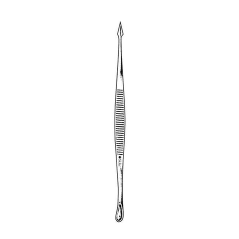 Sklar Instruments Extractor Comedone 4-1/2" Spear Point Stainless Steel Each - 46174
