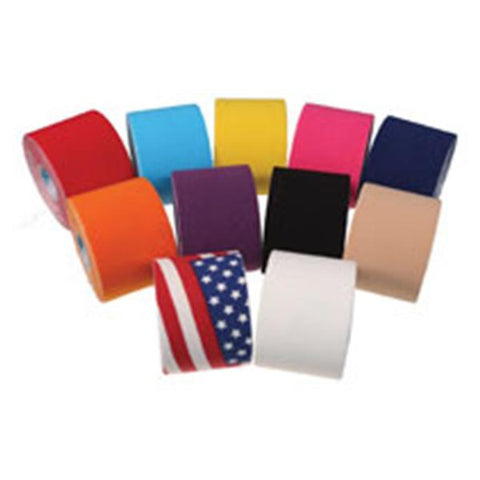 TS Co Ltd Tape Kinesiology Elastic 2"x16.4 White 1/Rl, 6 RL/CA - 1642-RPWH