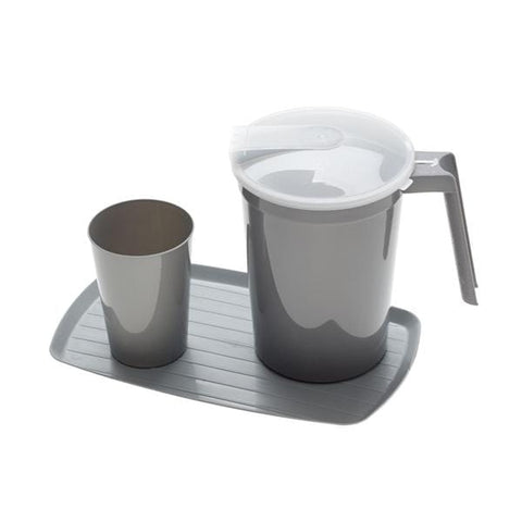 Medline Industries Inc Set Beverage Graphite With Pitcher/Tumbler LF 12/Ca - DYND87605