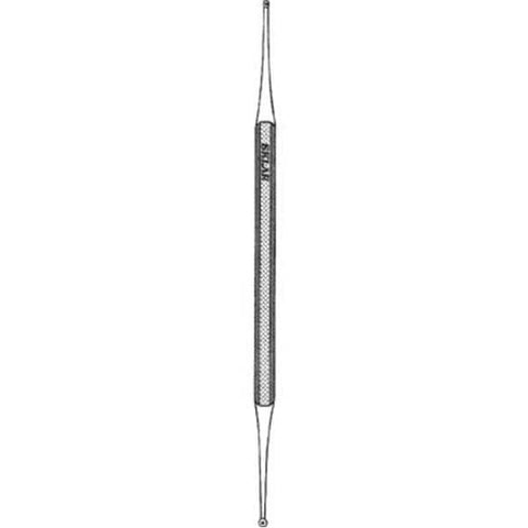 Sklar Instruments Curette Podiatry Excavator 5-1/2" #58-1/3 1.5/2.5mm Tip Stainless Steel W/ Hl Each - 97-0536
