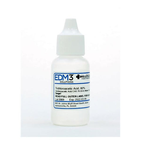 EDML, LLC Trichloroacetic Acid 80% 15mL Each - 400567