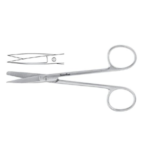 Miltex Scissors Surgical Meister-Hand 4-3/4" Sharp/Sharp Straight Stainless Steel Each - Integra Miltex - MH5-270