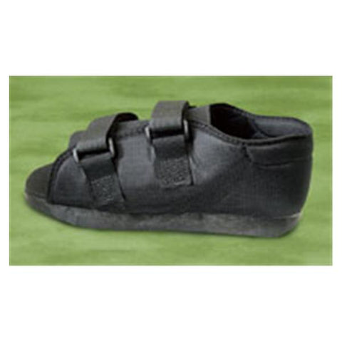 Medline Industries Inc Shoe Post-Op Vinyl Black Size X-Small Each - ORT30300WXS