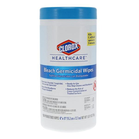 The Clorox Sales Company Wipes Surface Disinfectant Clorox VersaSure Canister 150/Cn, 6 Each/CA - HCH 30577