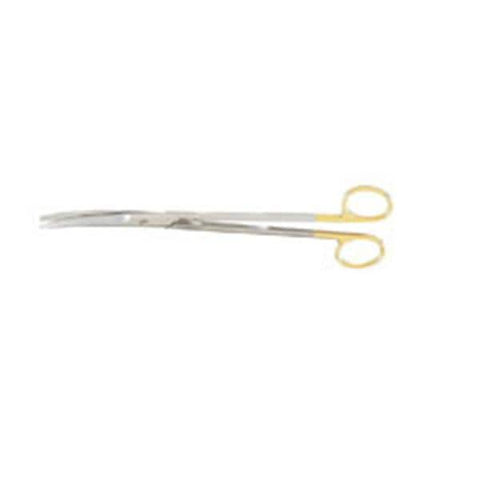 Miltex Scissors Dissecting Mayo 9" Beveled Curved Standard Tungsten Carbide Each - Integra Miltex - 5-130TC