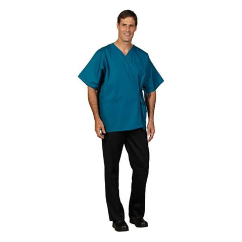 Fashion Seal Jacket Exam Polyester / Cotton Unisex Teal One Size 28.5 in Each - 638-NS
