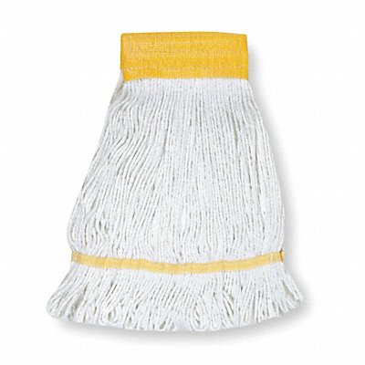 Clamp Quick Change Side-Gate Cotton String Wet Mop Head White