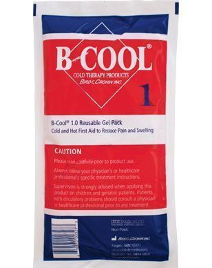 B-Cool ® 1.0 Reusable Gel Pack 8 x 15 - 1 Hour