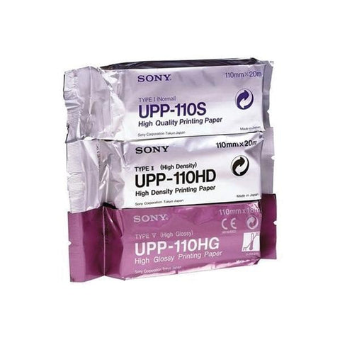 Henry Schein Inc. Paper Ultrasound 110x20mm 5/Bx, 10 BX/CA - HS110HD