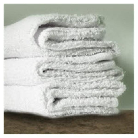 Calderon Textiles Inc Towel Bath 22x44" Terry White 1/Dz - 1001-6