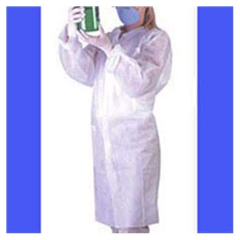 Sunrise Industries Jacket Lab Unisex White Medium 3 Pockets 30/Ca - T3700-55-MD
