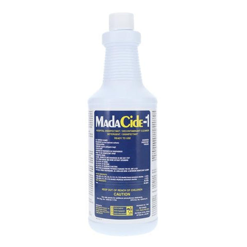 Mada Medical Products Inc Disinfectant Solution Madacide-1 32 oz Each, 12 Each/CA - 7008