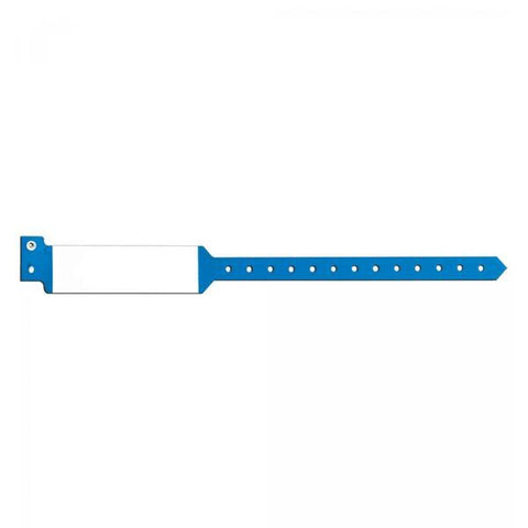 Precision Dynamics Corp. Wristband Identification Sentry SuperBand Poly Blue Adult 500/Bx - 5040-13-PDM