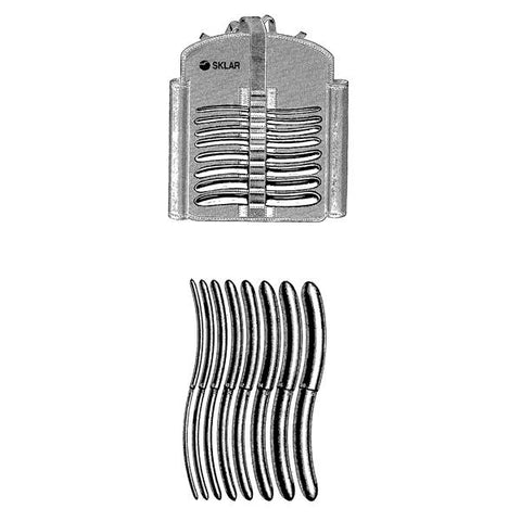 Sklar Instruments Dilator Uterine Hegar 17-18mm Stainless Steel 1/Ea - 90-4818