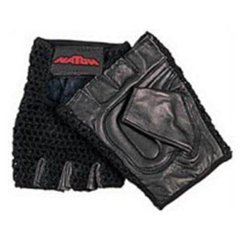 Patterson Med(Sammons Preston) Gloves Wheelchair Mesh X-Large Black Half Finger 1/Pr - 6608-03