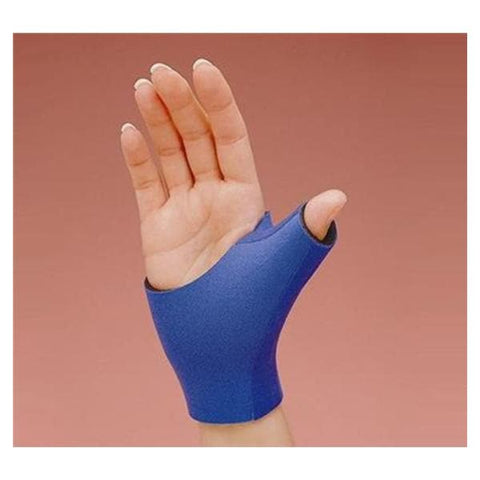 Patterson Med(Sammons Preston) Support Rolyan Thumb Neoprene Blue Size Large Left Each - A95247