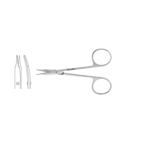Miltex Scissors Tenotomy Stevens Meister-Hand 4-1/8" Blunt/Blunt Curved SS Each - Integra Miltex - MH18-1466