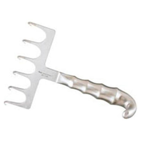 Miltex Retractor Yancoskie 6x7-1/2" Stainless Steel Each - Integra Miltex - 21-130