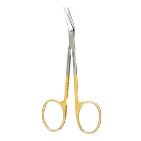 Miltex Scissors Conjunctival & Utility Converse-Wilmer Iris 4" Flt/Sh Smth Angled TC Each - Integra Miltex - 18-1440TC