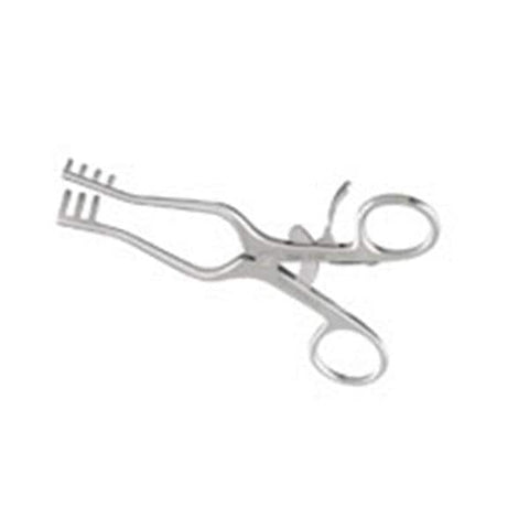 Miltex Retractor Weitlaner 5-1/2" Blunt 3x4 Teeth Stainless Steel Each - Integra Miltex - 11-610