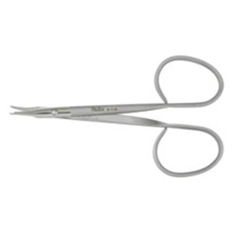 Miltex Scissors Stitch Reeh 3-7/8" Sharp/Sharp 1 Serrated Blade Small Hook SS Each - Integra Miltex - 9-115