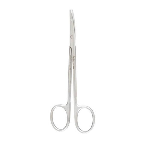 Miltex Scissors Undermining 4-1/2" Flat Curved Stainless Steel Each - Integra Miltex - 33-242