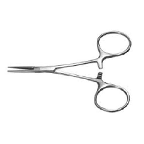 Miltex Forcep Hemostatic Mosquito Padgett 4" Curved Stainless Steel Each - Integra Miltex - FLM-105